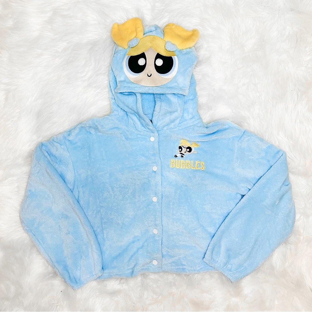 romwe x the powerpuff girls flannel pj set